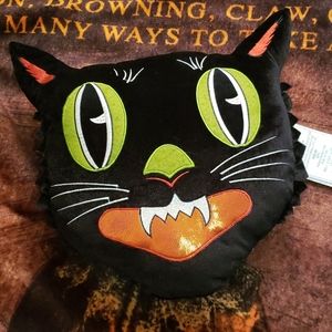 Vintage Cat Pillow
